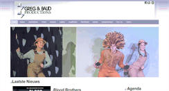 Desktop Screenshot of greg-baud.nl